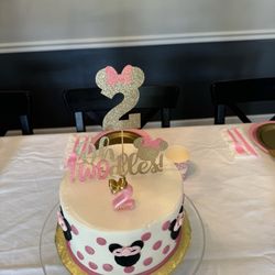 Wedding Wonderland Cake Shop - Another year of gorgeous cakes from my favorite bakery. 2nd Birthday Cake, white cake with raspberry fill.