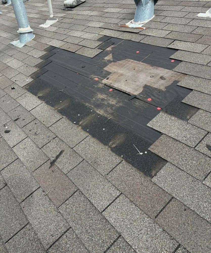 Slide of J&A Texas Roofing Repairs