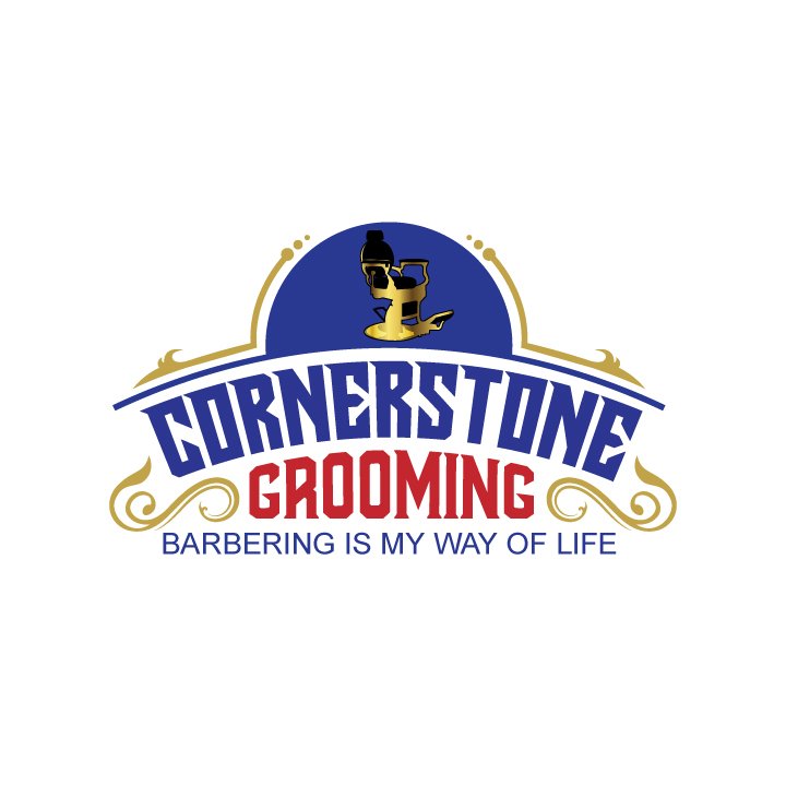 Cornerstone Grooming Barbershop Logo
