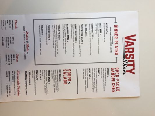 Menu photo 8 JackJack's Diner Moscow, ID