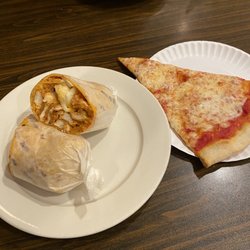 Viva La Pizza - #10 tomato wrap chicken cutlet mozzarella and vodka sauce and a plain slice