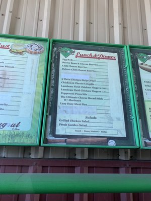 Menu photo 2 The Dugout C Store Elk City, OK