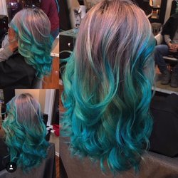 Blondie's Hair Studio & Spa - Fun mermaid vibes!