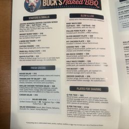 Menu as of 12/31/2025 Menu as of 12/31/2025