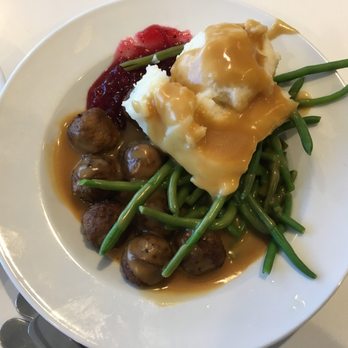 IKEA - Meatballs with lingonberry sauce - Furniture Stores Near Me - Elizabeth, New Jersey