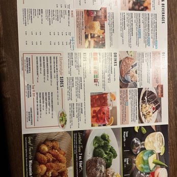 Cheddar's Scratch Kitchen - Menu 2 of 2 drinks etc - Comfort Food Near Me - Branson, Missouri