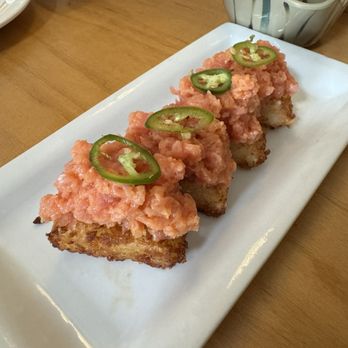 Sushi NAKATA - Spicy Tuna Crispy Rice 07/2024 - Sushi Bars Near Me - Monrovia, California Sushi NAKATA - Spicy Tuna Crispy Rice 07/2024 - Sushi Bars Near Me - Monrovia, California