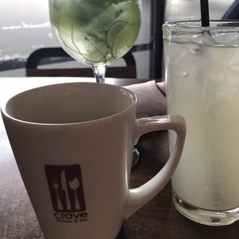 Crave Kitchen and Bar - Agua Fresca and endless cup of coffee - New American Near Me - El Paso, Texas Crave Kitchen and Bar - Agua Fresca and endless cup of coffee - New American Near Me - El Paso, Texas