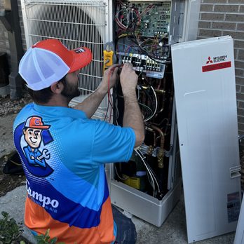 Campo Heating & Air - Took a photo of the tech. He was very friendly and explained everything - Heating & Air Conditioning/HVAC Near Me - Picayune, Mississippi Campo Heating & Air - Took a photo of the tech. He was very friendly and explained everything - Heating & Air Conditioning/HVAC Near Me - Picayune, Mississippi