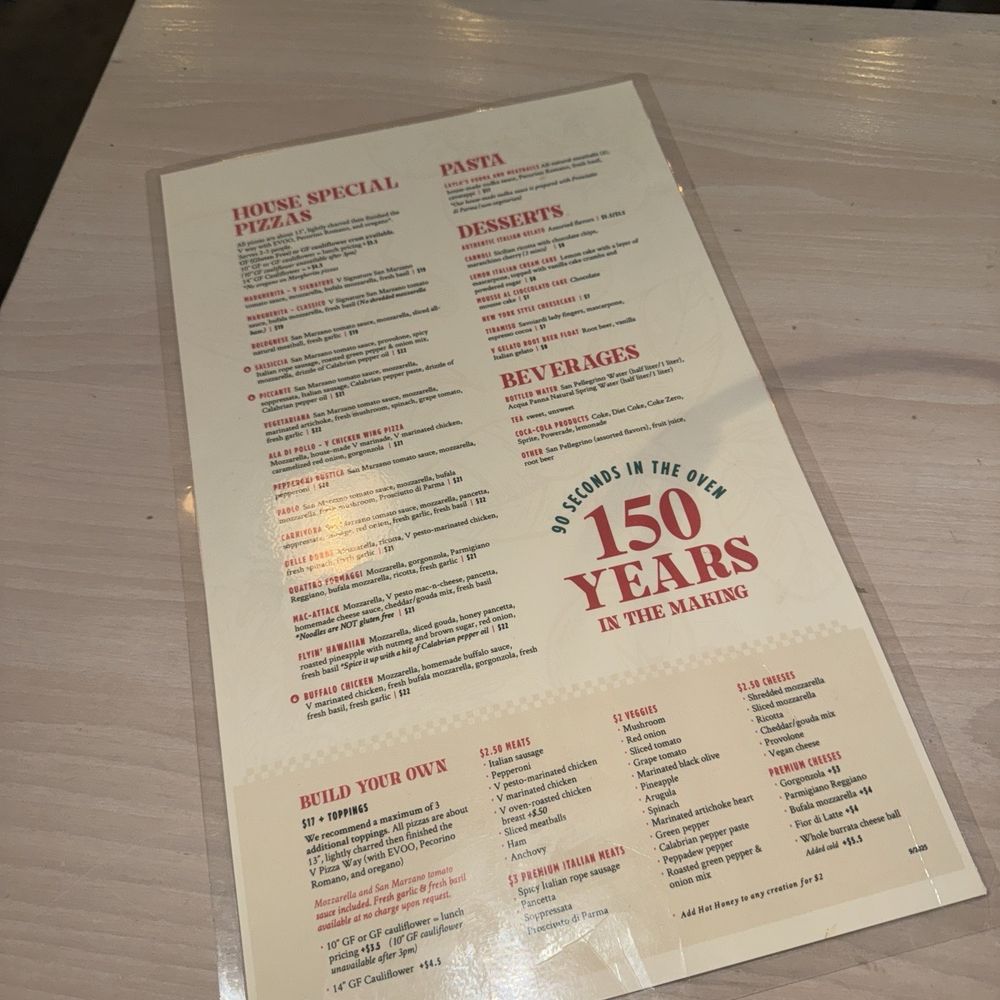 V Pizza Brier Creek + Flask - Chicken Wings Near Me - Raleigh, North Carolina