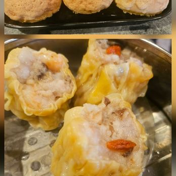 Tim Ho Wan - Steamed Pork Dumplings with Shrimp (Siu Mai) and Baked BBQ Pork Buns. - Dim Sum Near Me - Irvine, California