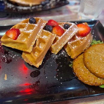 Fin & Feathers - Waffles & Sausage - Soul Food Near Me - Douglasville, Georgia