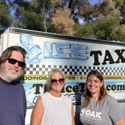 The Ice Taxi ice delivery service
