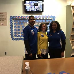 The friendly Y staff!