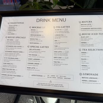 18 Grams Coffee & Tea - Menu 8.2026 - Coffee & Tea Near Me - Elk Grove, California