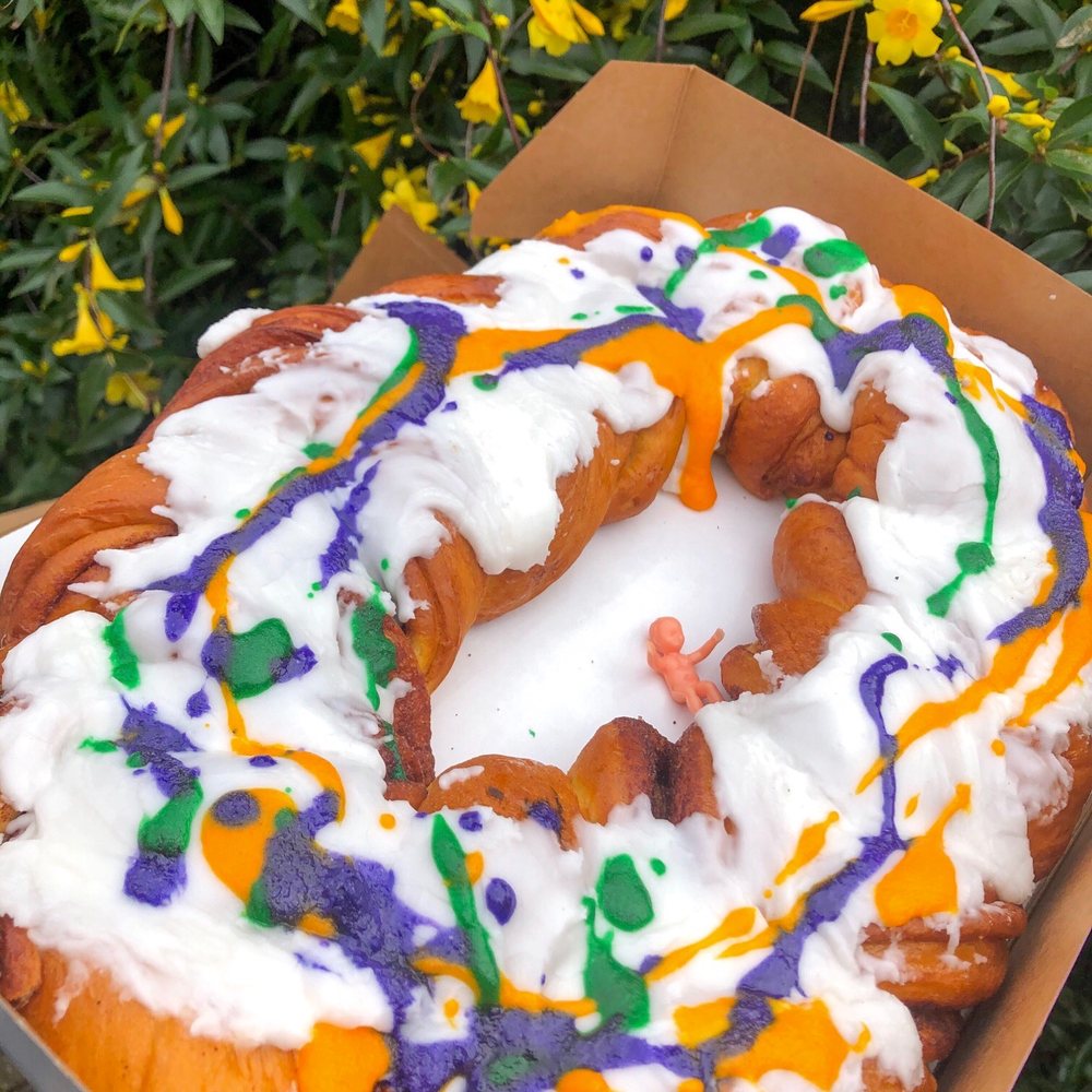 Mr B's Bakery - King Cakeeeee!  @diningwithkels - Donuts Near Me - New Orleans, Louisiana