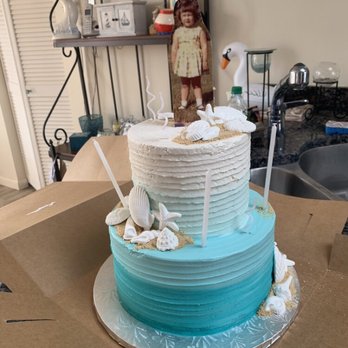 A Sweet Memory Cake Shoppe - a two tiered cake - Bakeries Near Me - Forked River, New Jersey