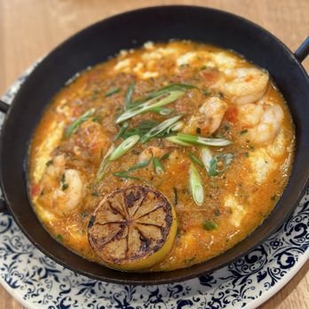 Tupelo Honey - Tupelo's Shrimp & Grits (GF) - Southern Near Me - Omaha, Nebraska