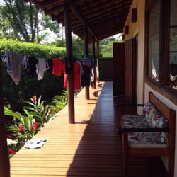 Pousada Chez Cira - Our laundry was already hanging in the sun when we woke up :)