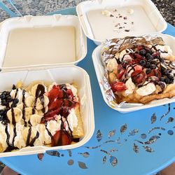 Sweet Breeze Crepes - Outdoor seating and great food