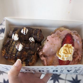 Parlor Doughnuts - Campfire and strawberry shortcake - Donuts Near Me - Lancaster, Pennsylvania