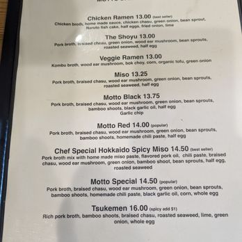 Motto Ramen - Ramen Near Me - Westminster, California Motto Ramen - Ramen Near Me - Westminster, California