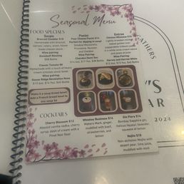 Seasonal Menu