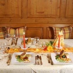 Restaurant Burgklause - Festlich gedeckter Tisch
