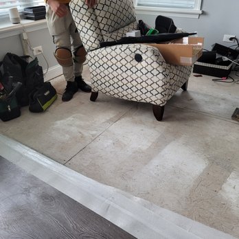 Royal Home Flooring - During - did it all in 1 day! - Flooring Near Me - Bridgeview, Illinois Royal Home Flooring - During - did it all in 1 day! - Flooring Near Me - Bridgeview, Illinois