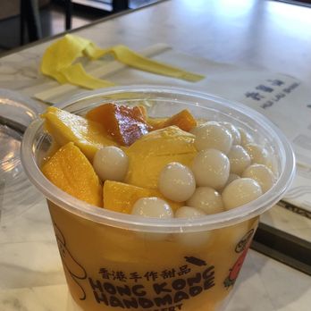Hui Lau Shan - jumbo mango chewy ball - Desserts Near Me - Irvine, California Hui Lau Shan - jumbo mango chewy ball - Desserts Near Me - Irvine, California