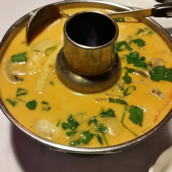 Tommy Thai - Tom Kha Soup Spicy of mixed seafood - Cambodian Near Me - Mountain View, California