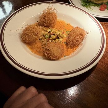 Carlyle - Blue Crab & Shrimp Fritters. I forgot the name of the other appy. - New American Near Me - Arlington, Virginia