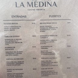 Menú Menú