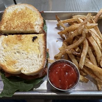 Haystacks - JOJO BLT AND FRIES Bacon | Lettuce | Tomato | Avocado | Basil Pesto Aioli | Sourdough - Breakfast & Brunch Near Me - Sulphur Springs, Texas Haystacks - JOJO BLT AND FRIES Bacon | Lettuce | Tomato | Avocado | Basil Pesto Aioli | Sourdough - Breakfast & Brunch Near Me - Sulphur Springs, Texas