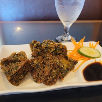 Siam Glastonbury - Spinach triangles (forget the name) - Thai Near Me - Glastonbury, Connecticut Siam Glastonbury - Spinach triangles (forget the name) - Thai Near Me - Glastonbury, Connecticut