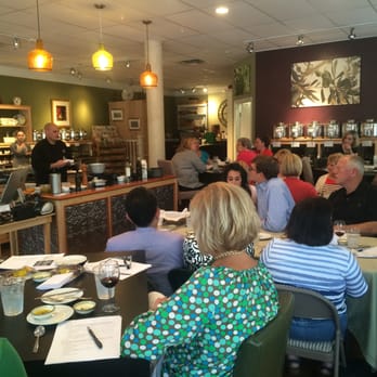 The Spicy Olive - a large group of people sitting at tables in a restaurant - Specialty Food Near Me - Cincinnati, Ohio
