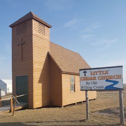 Wisecup Farm Museum - Little Cedar Church by Ole Willow Creek