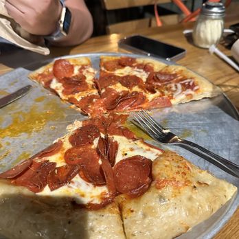 MacKenzie River Pizza, Grill & Pub - I know! I always forget to take the food picture before we eat! - American Near Me - Fairfield Township, Ohio