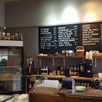 Café Replika - Cafe Replika counter / menu - Cafes Near Me - Montreal, Quebec Café Replika - Cafe Replika counter / menu - Cafes Near Me - Montreal, Quebec