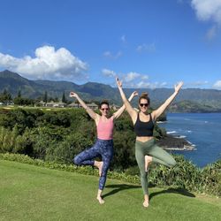 Sunrise Yoga at Makai - This is the view from class!!