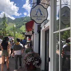 Needlepoint Of Aspen - Front of the shop