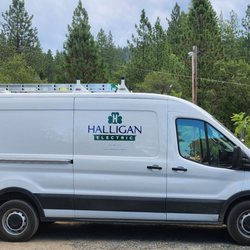 Halligan Electric - The Halligan Electric van.