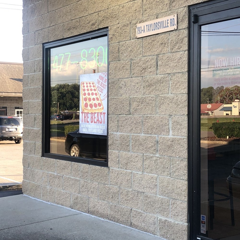 Snappy Tomato Pizza - a sign in a window - Pizza Near Me - Taylorsville, Kentucky Snappy Tomato Pizza - a sign in a window - Pizza Near Me - Taylorsville, Kentucky