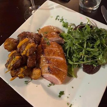 Fiore  - Duck entree - Lounges Near Me - Charlotte, North Carolina