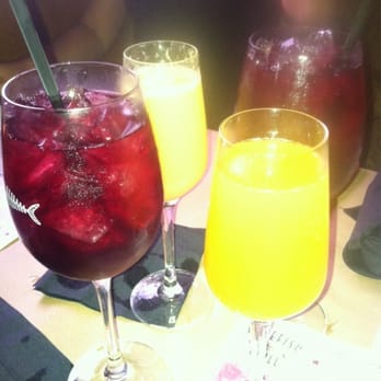 Bonefish Grill - Blackberry sangria, mimosa, and peach Bellini - Seafood Near Me - Sarasota, Florida Bonefish Grill - Blackberry sangria, mimosa, and peach Bellini - Seafood Near Me - Sarasota, Florida