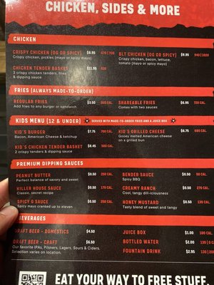 Menu photo 4 Killer Burger Potranco San Antonio, TX