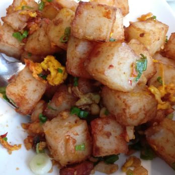 Congee Queen - Turnip cakes, SO GOOD - Chinese Near Me - Mississauga, Ontario