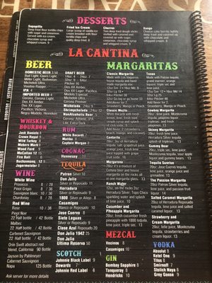 Menu photo 8 Los Vaqueros Lake Toxaway, NC