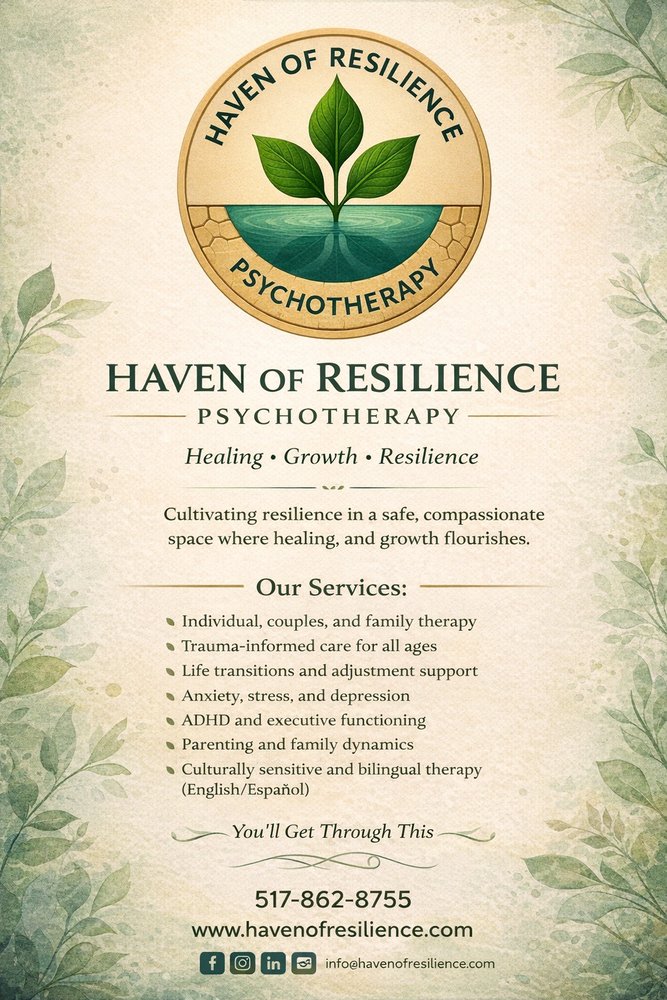 Haven of Resilience - grief counselor in Mason, MI