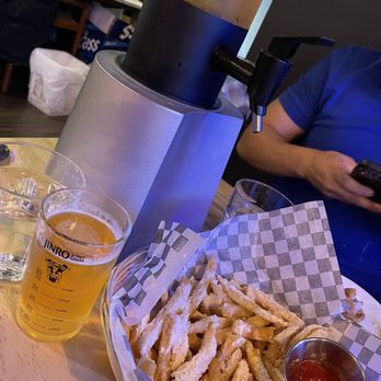Pelicana Chicken - Yogurt Soju Beer Tower and Snowing Cheese Fries - Korean Near Me - Burnaby, British Columbia Pelicana Chicken - Yogurt Soju Beer Tower and Snowing Cheese Fries - Korean Near Me - Burnaby, British Columbia